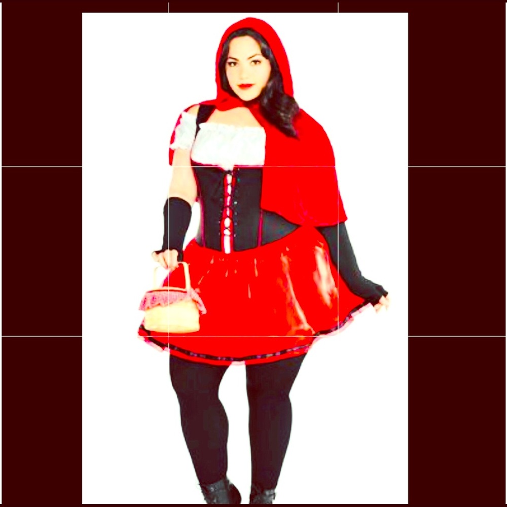 ❤️ Fortnite Fable/Red riding hood Ladies Costume.